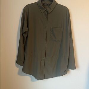 The North Face Women’s Olive Green Button Down